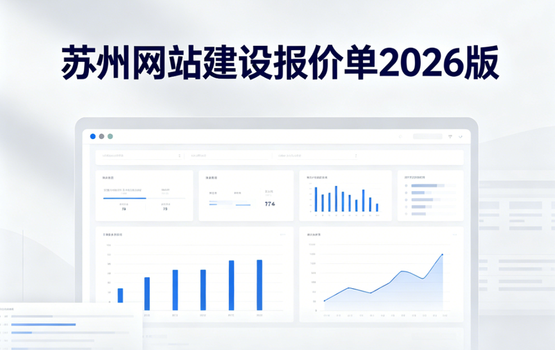 苏州做网站价格表