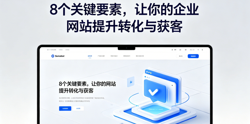 企业网站提升转化方法