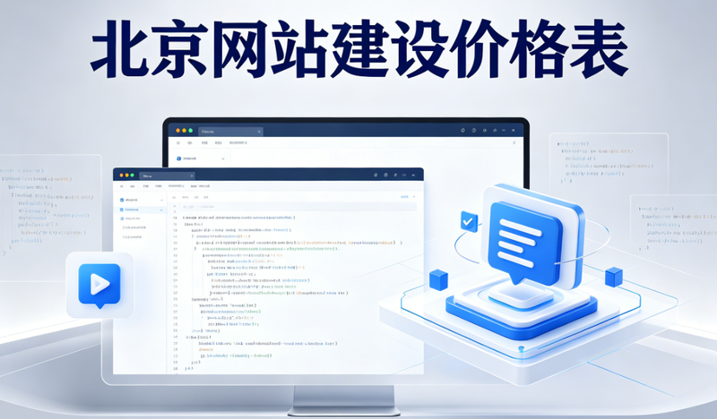 北京网站建设价格明细表