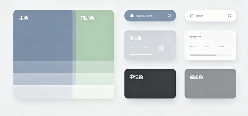网站色彩搭配