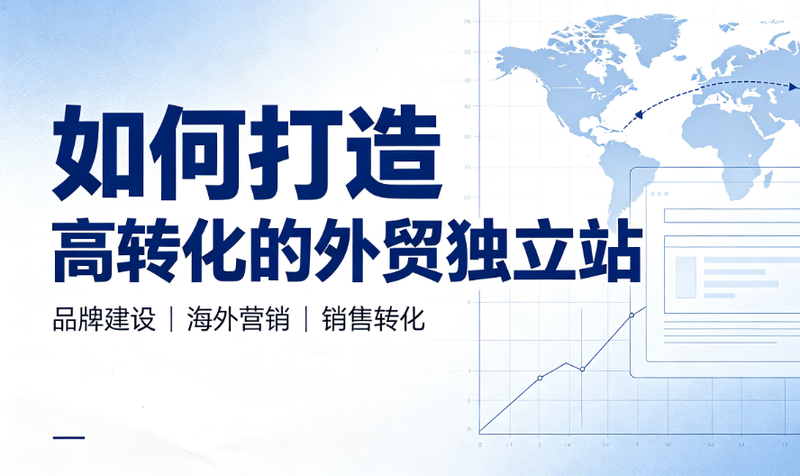 高转化的外贸独立站