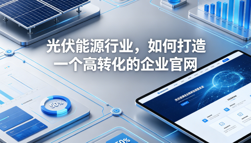高转化率的企业官网